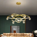 Minimalist nordic star chandelier for modern decor
