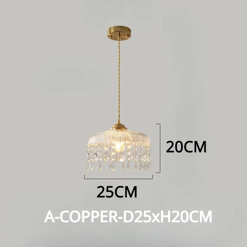 lustre vintage en cristal led design floral élégant - vue 10 sur 14