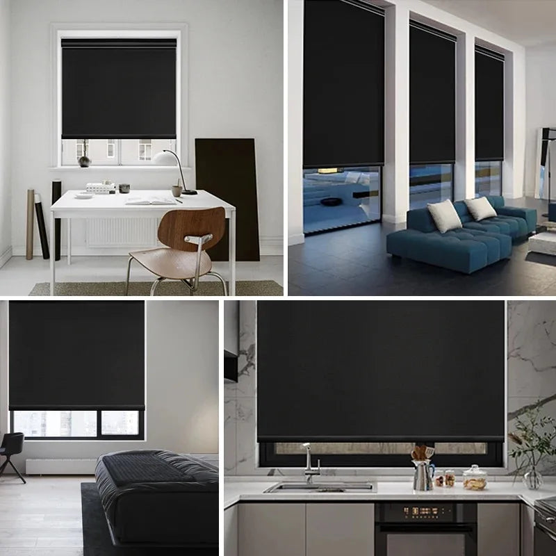 Store enrouleur motorisé wifi occultant protection uv intérieur