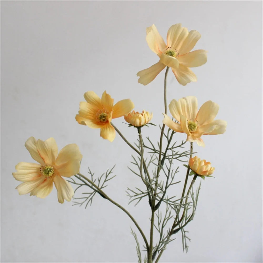 grande marguerite artificielle bouquet de fleurs en soie décoration mariage - vue 16 sur 18
