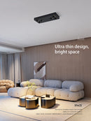 Brgt surface-mounted aluminium cob LED spotlight for modern interiors