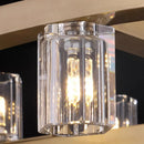 home decorationPendant lights, luxury crystal living room chandelier, dining room Pendant lamp, ceiling light, indoor lighting