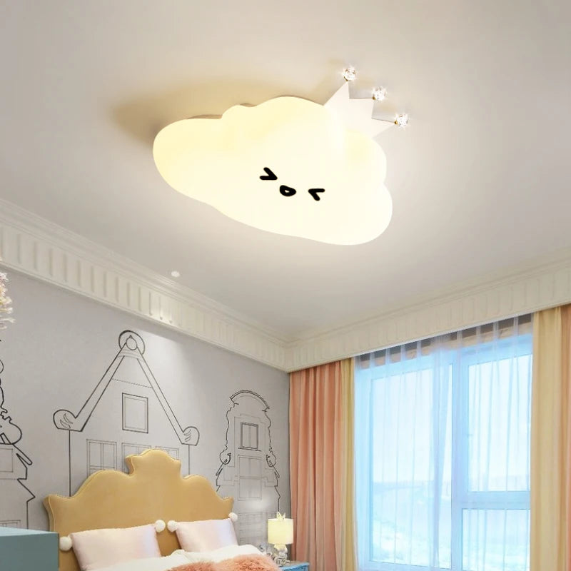 plafonnier mignon étoile lune nuage pour chambre enfant décorative - vue 3 sur 10