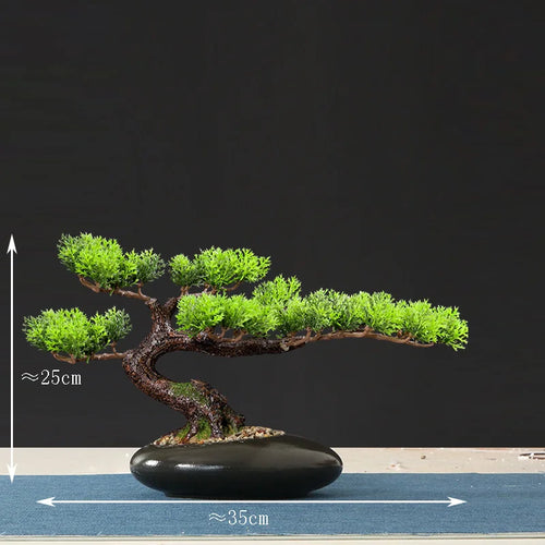 faux arbre bonsaï pour décoration intérieure et aménagement paysager
