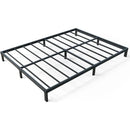 8 inch California King Size Bed Frame, No Spring, No Noise, Easy to Assemble, Black, Heavy Duty Metal Platform Bed Frame