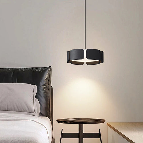Italian minimalist style adjustable LED chandelier for modern decor - vue 6 sur 14