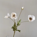 fleur artificielle coquelicot pour décoration de fête et jardin