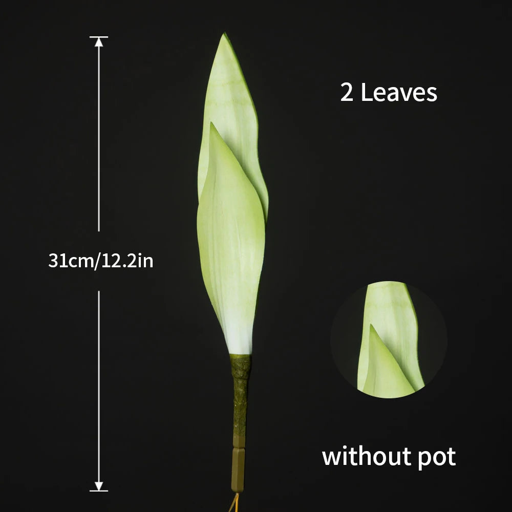 plantes artificielles succulentes en plastique pour décoration intérieure - vue 9 sur 12