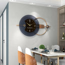 horloge murale 3d design moderne silencieuse décoration artistique nordique
