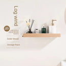 Bathroom Storage Shelves，Wooden bathroom Rack Wall-Mounted Punch-Free, Seasoning Board shower Storage Rack，bath shelf organizer