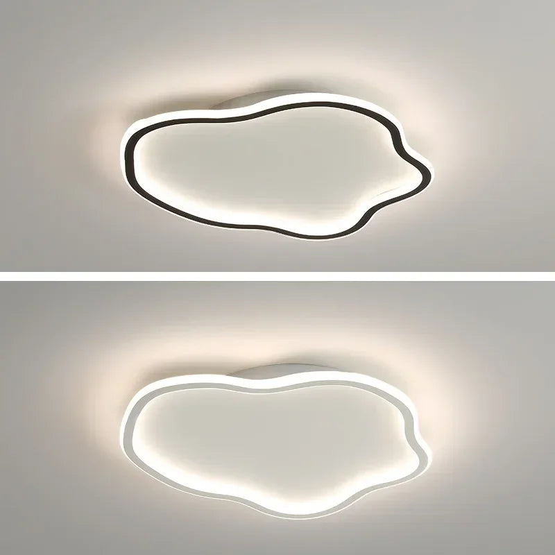 plafonnier led créatif en forme de nuages design nordique décoratif - vue 7 sur 18