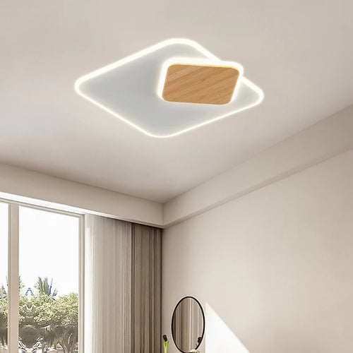 plafonnier led encastré nordique moderne simple créatif