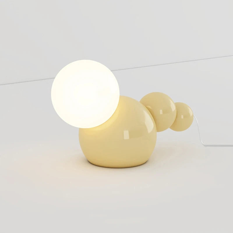 Lampes de Table de chevet d'art nordique LED E27 - vue 5 sur 7