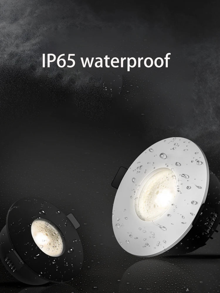 led projecteur anti-éblouissement étanche anti-buée focos lumières - vue 2 sur 5