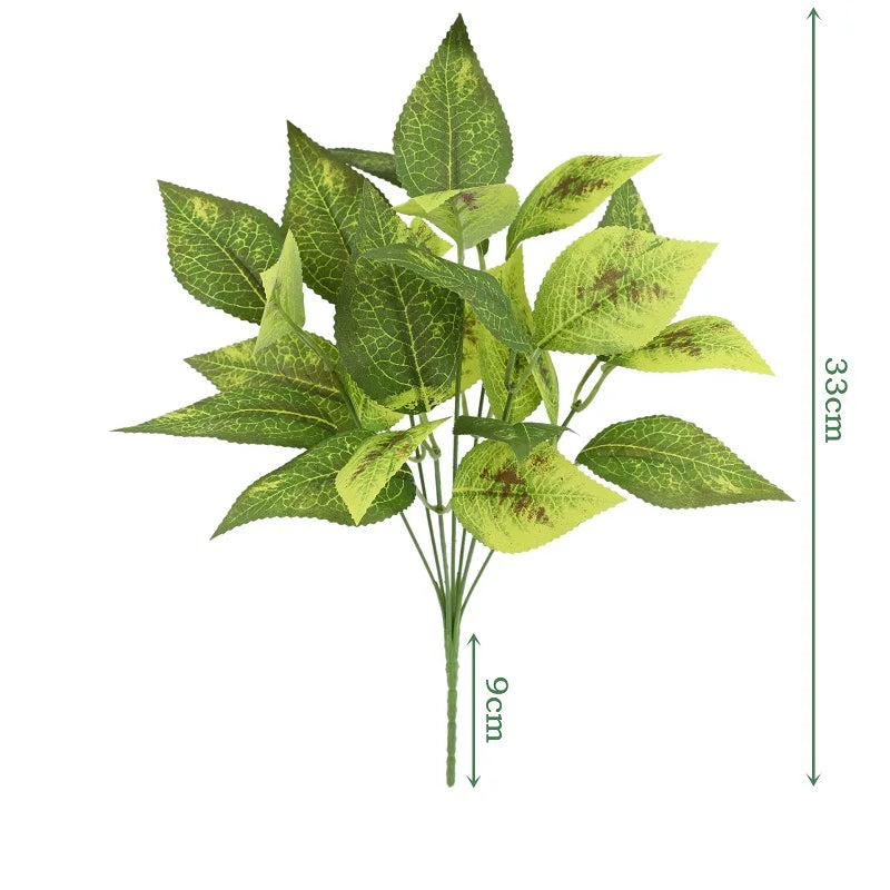 feuilles de bambou dieffenbago en soie pour décoration élégante - vue 29 sur 32