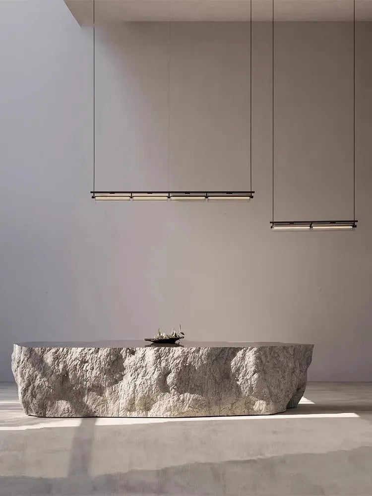 Minimalist industrial pendant light for a modern and elegant décor - vue 5 sur 8