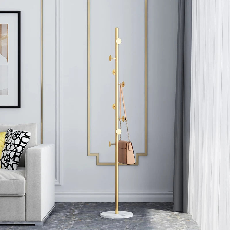 porte-manteau léger en métal pour vêtements d'intérieur élégant et pratique - vue 5 sur 7