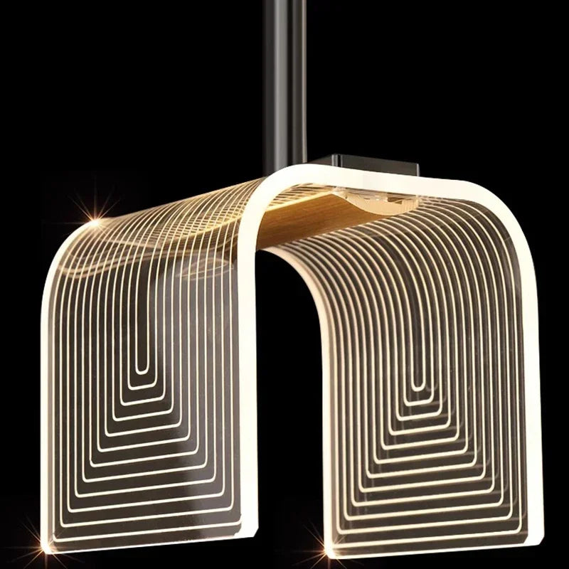 lustre design nordique moderne pour intérieur élégant et créatif - vue 4 sur 8
