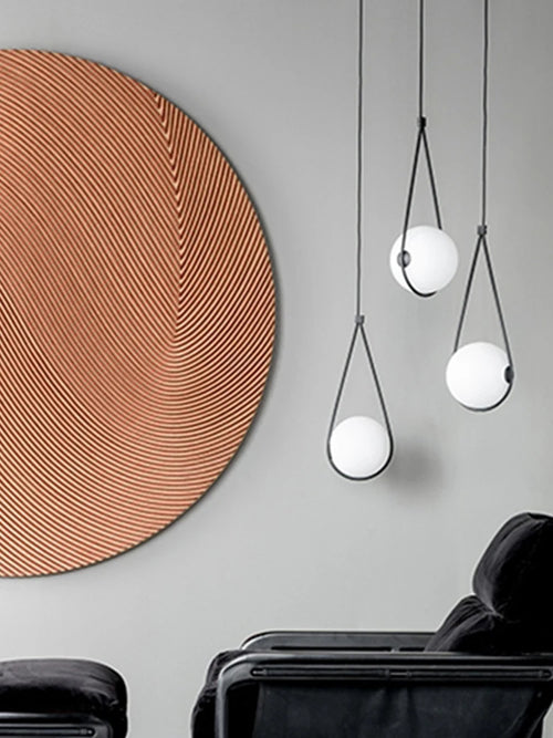 Creative minimalist design chandelier for modern interiors - vue 3 sur 7