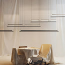 Modern minimalist designer chandelier for interior and decor