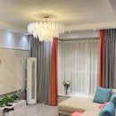 Creative glass feather pendant light for modern minimalist decor