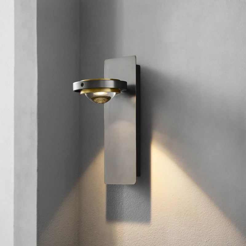 Minimalist nordic design wall light for reading and decoration - vue 3 sur 8