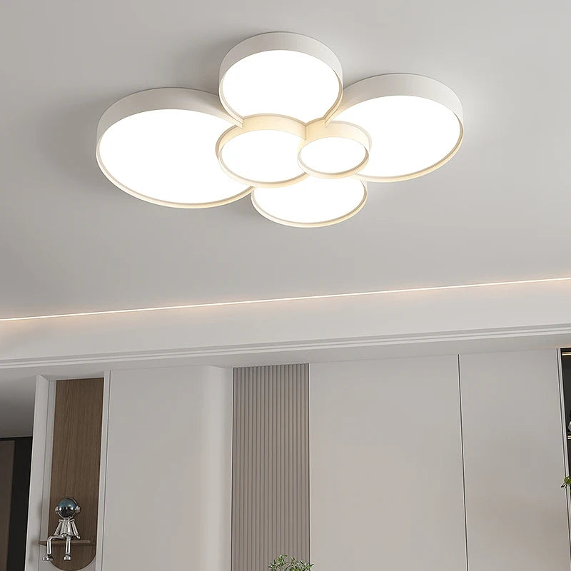 lustre led moderne pour éclairage intérieur décoratif - vue 5 sur 12