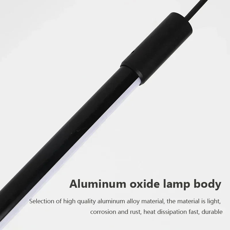 suspension led moderne pour décoration intérieure élégante - vue 7 sur 8