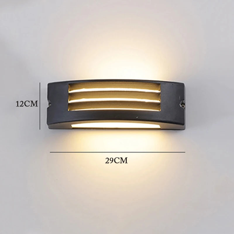 Applique murale de jardin extérieure étanche à LED - vue 5 sur 7
