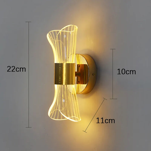 Applique murale LED luxe nordique - vue 9 sur 9