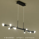 lustre moderne à LED pour décoration intérieure nordique