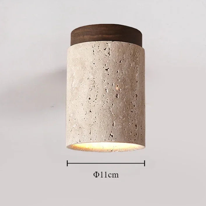 plafonnier en pierre minimaliste pour une ambiance apaisante - vue 7 sur 9