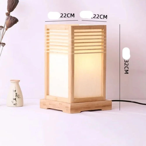 Lampe de Table japonaise Tatami Club Zen - vue 10 sur 13