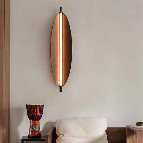 lustre japonais rétro design feuilles pour salle à manger