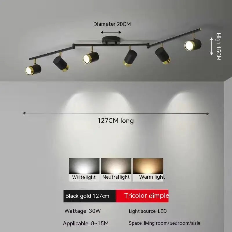 plafonnier à spots Led - vue 16 sur 23
