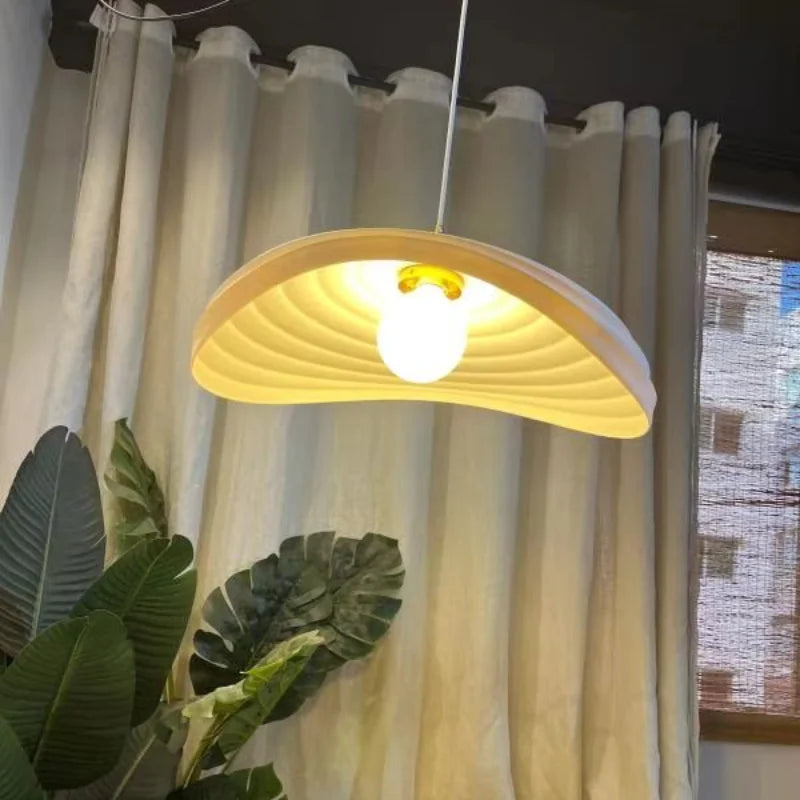 lustre suspendu nordique en résine pour décoration intérieure - vue 5 sur 9
