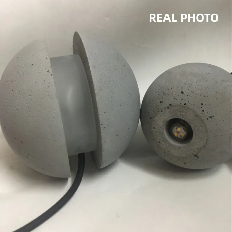 Wabi Sabi – lampe suspendue au Design nordique lune/planète - vue 7 sur 14