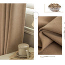 Rideau occultant uni style moderne pour salon chambre