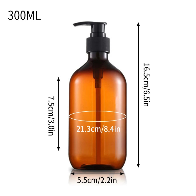 flacon pompe rechargeable pour shampoing et gel douche - vue 25 sur 33