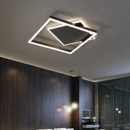 plafonnier moderne à leds pour éclairage intérieur décoration