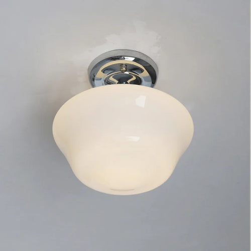 Plafonniers en verre de porche de balcon médiéval Bauhaus lampes de décoration de chambre simples lampes de porche allée couloir éclairage d'entrée lustres - vue 3 sur 8