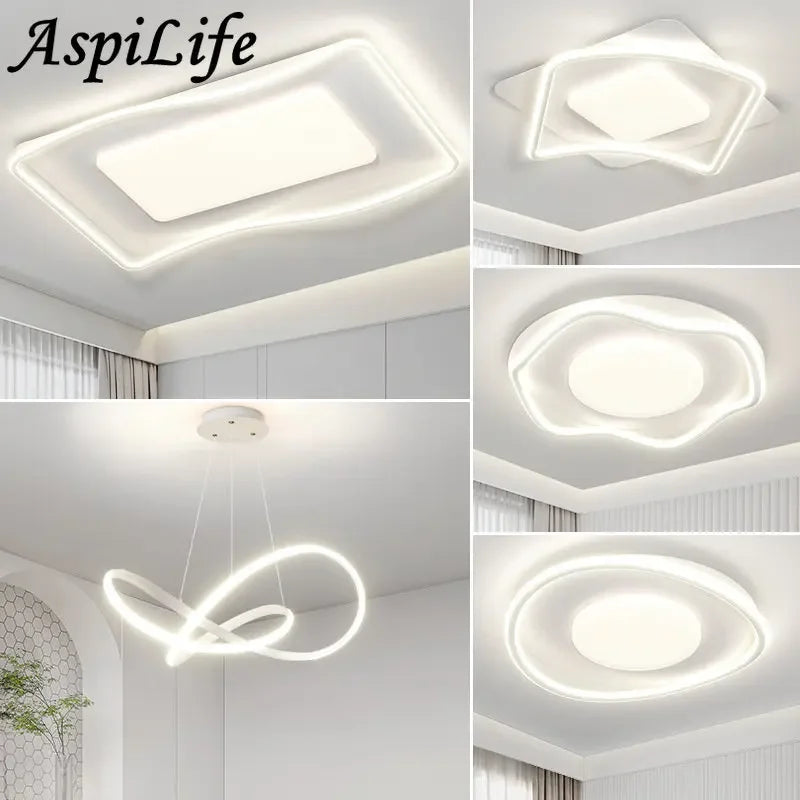 plafonnier led lumière maison salon chambre enfants étude cuisine luminaire - vue 4 sur 11