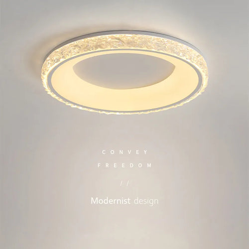 lustre led moderne avec télécommande pour intérieur élégant - vue 4 sur 8