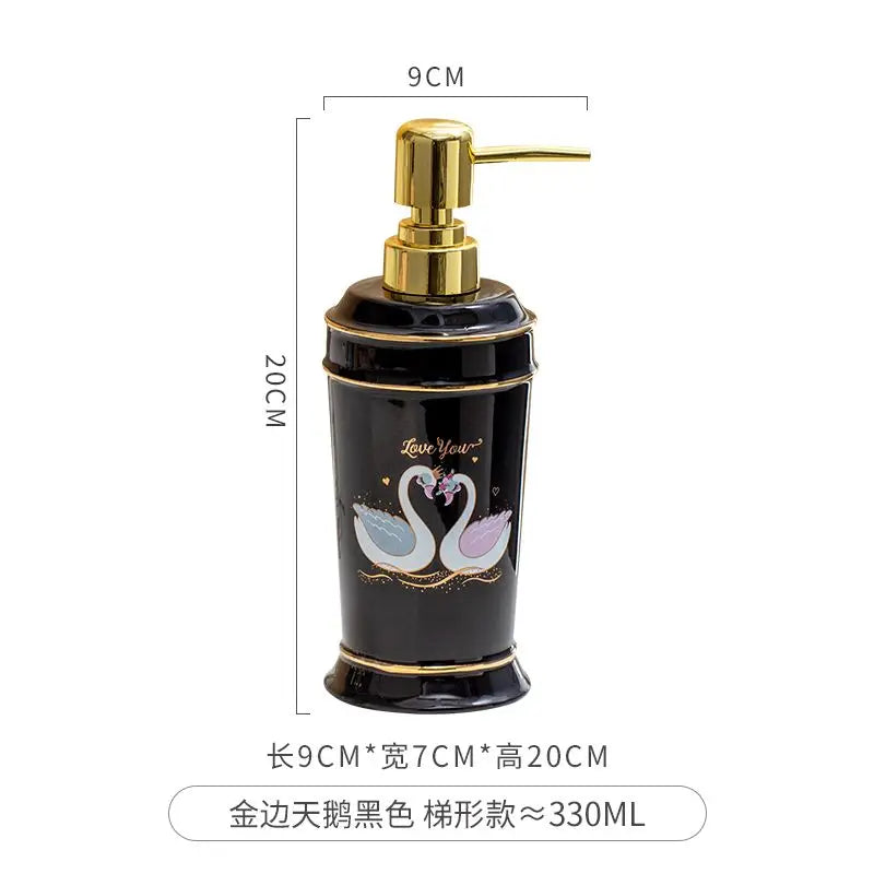 distributeur de savon céramique pour gel douche et désinfectant - vue 24 sur 30