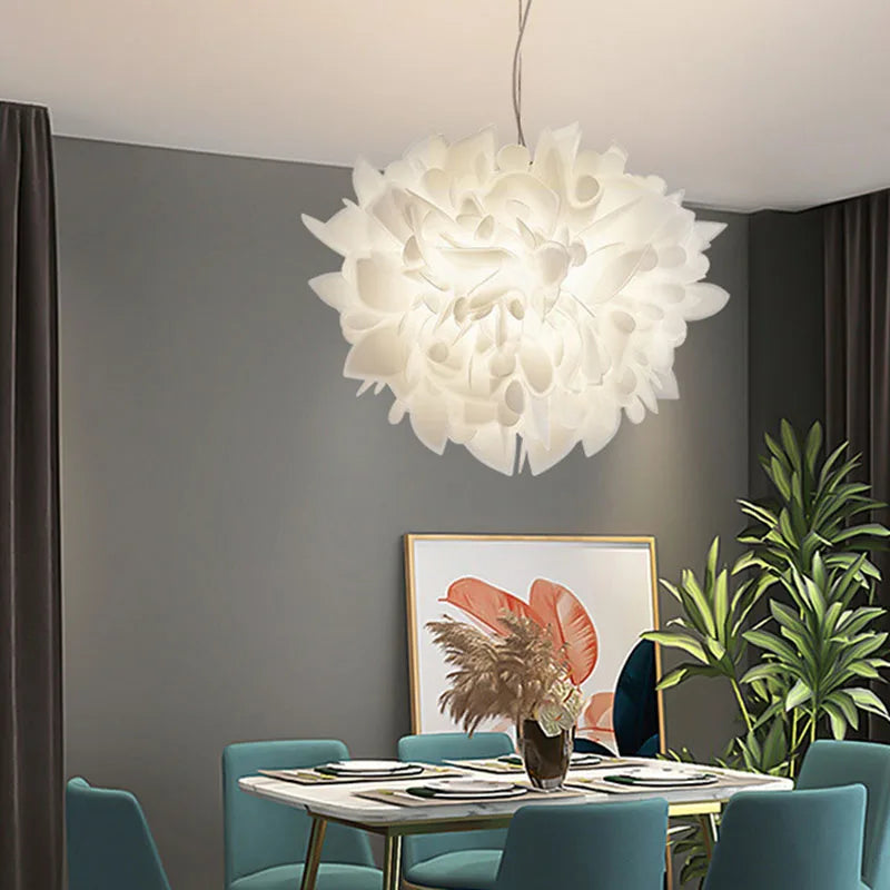 lustre moderne en acrylique pour intérieur lumineux et élégant - vue 5 sur 8