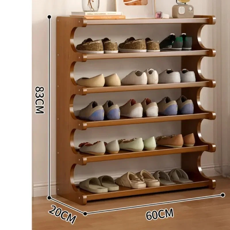 organisateur de chaussures à étagères peu encombrantes pour le rangement intérieur - vue 16 sur 18
