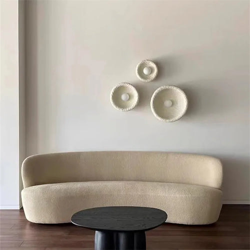applique murale japonaise en pierre style wabi sabi décor intérieur - vue 6 sur 7