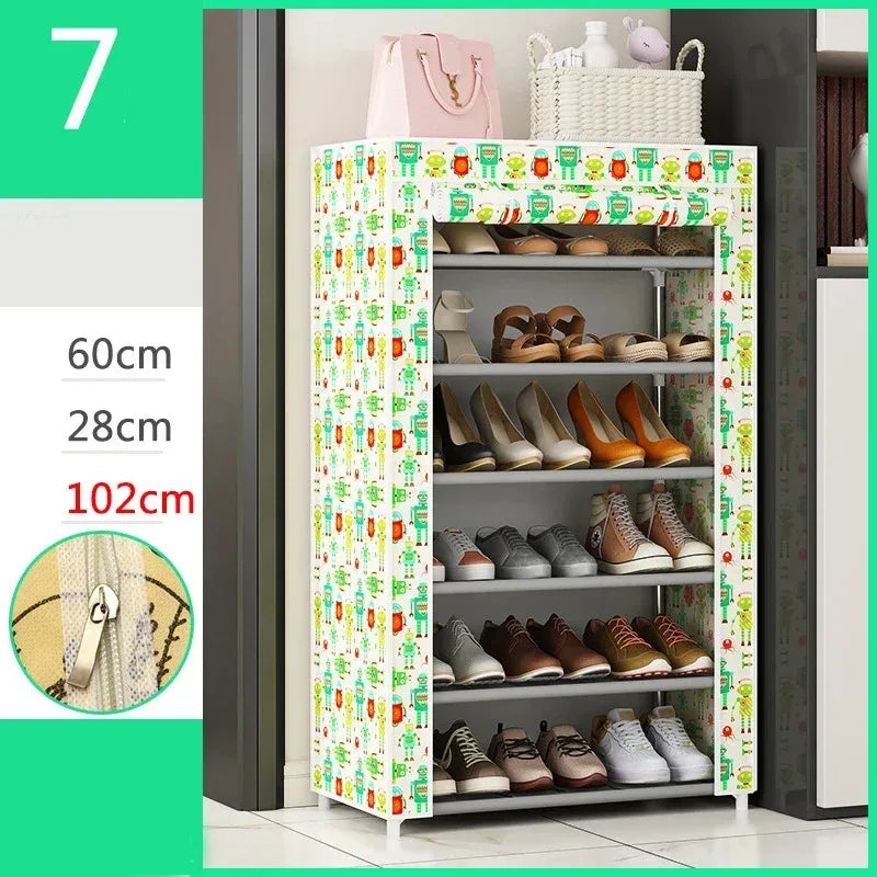 organisateur de rangement pour chaussures en plastique 120 paires luxe 2023 - vue 21 sur 28