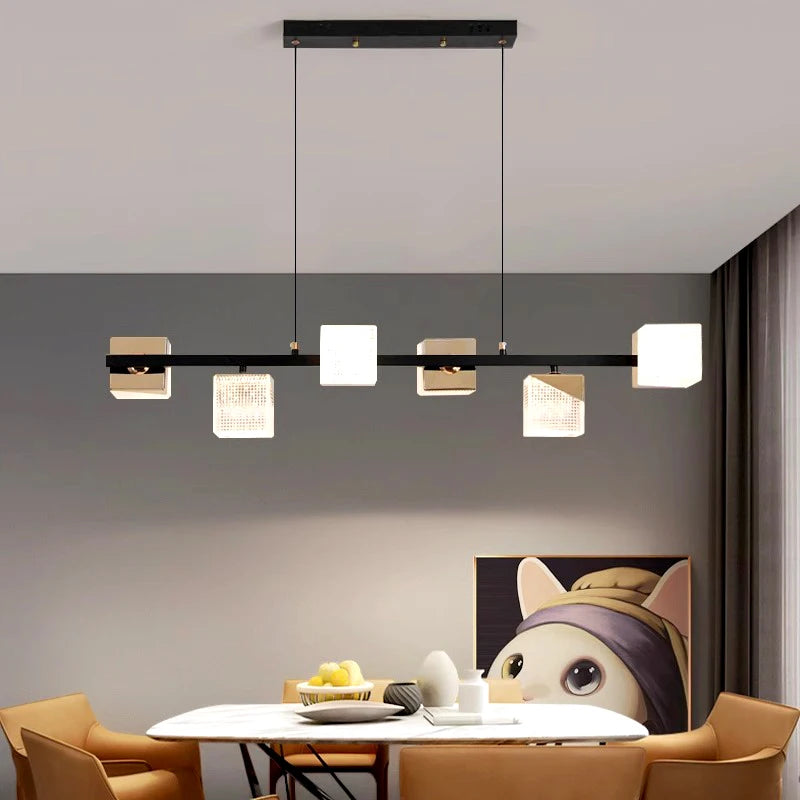 Lustres modernes salon éclairage intérieur plafonniers suspendus lustres led pour l'éclairage intérieur du salon - vue 6 sur 13