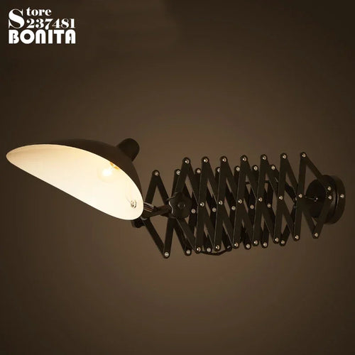 applique murale télescopique vintage pour décoration intérieure